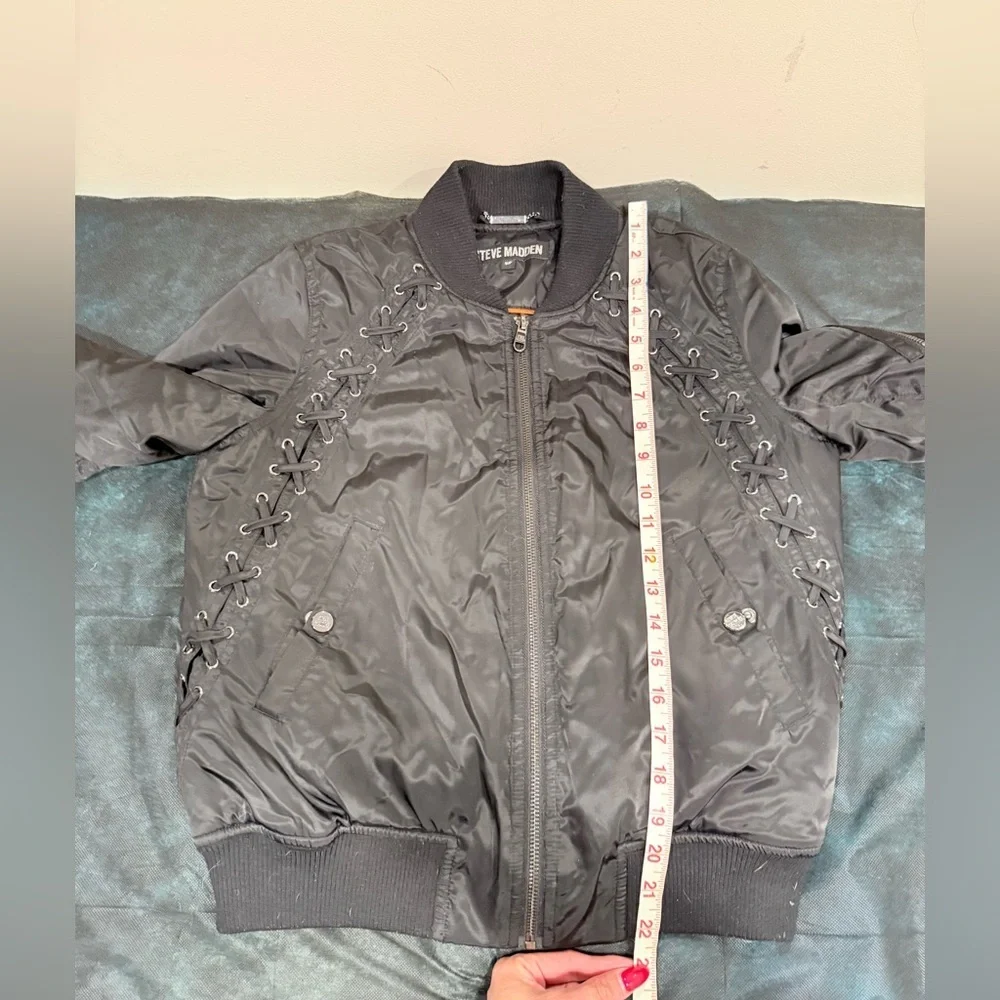 🔥Steve Madden Black Women's Jacket Size S EC🔥